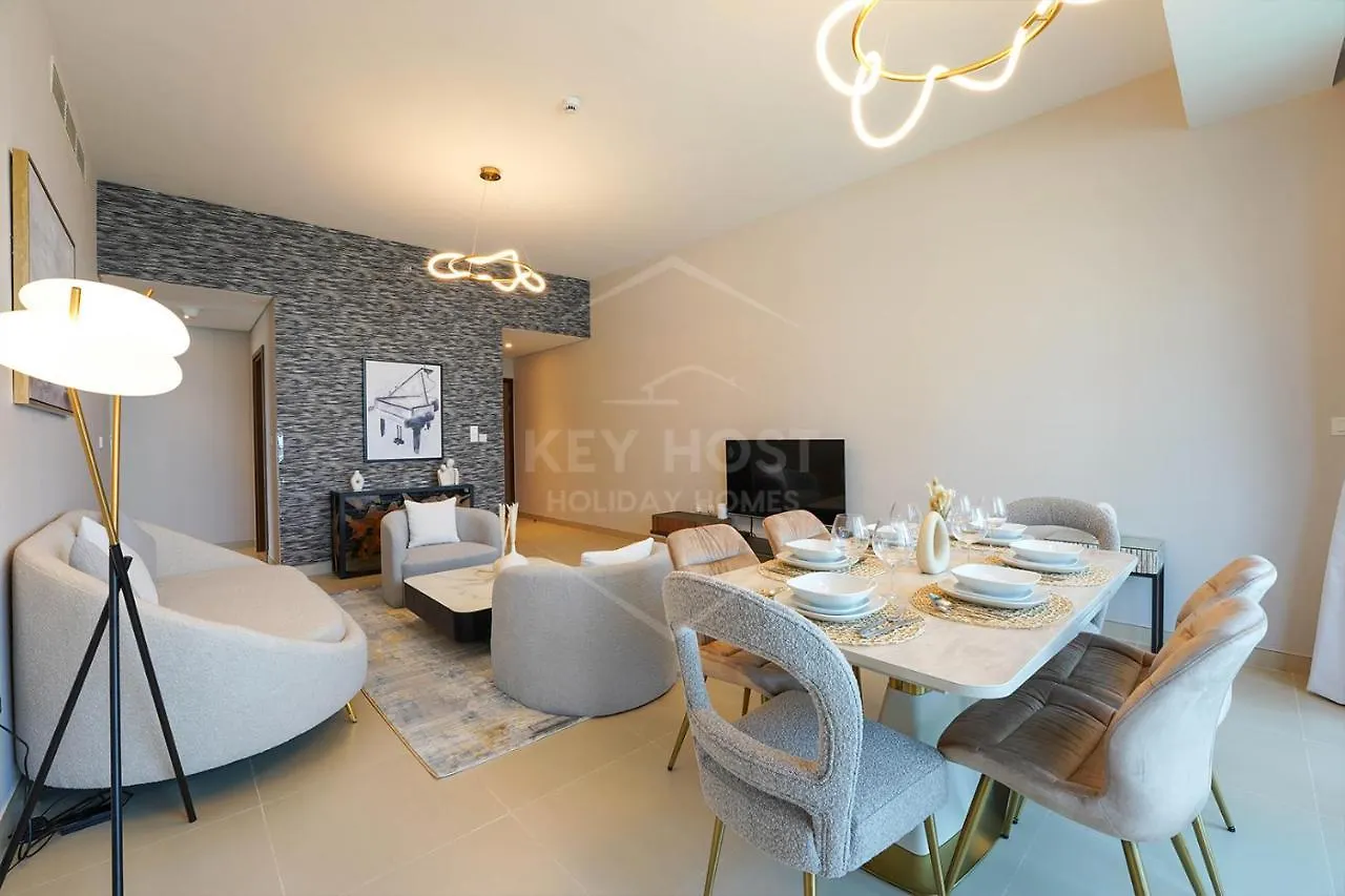 Apartment Ferienwohnung Keyhost - Elegant 2Br Sea View - 52 42 Towers Marina - K830 Dubai